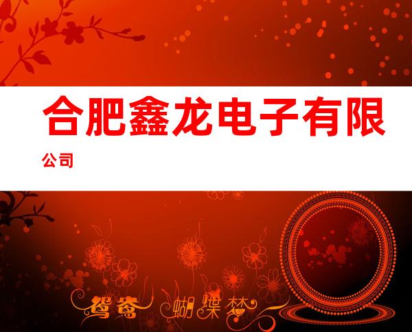 合肥鑫龙电子有限公司